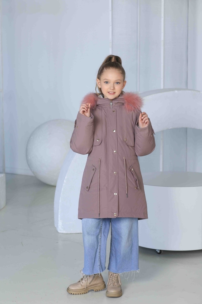  Парка розовый